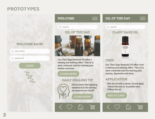 NHEO App Design